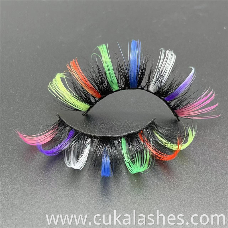 Multi Colored Lashes